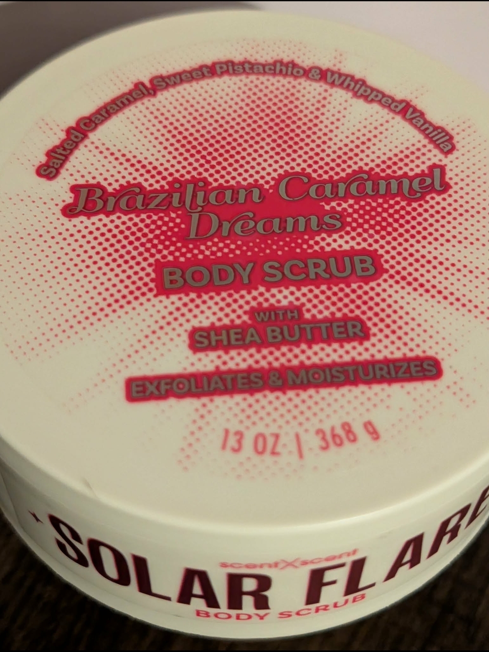Brazilian Caramel Dreams Body Scrub  With Shea Butter
